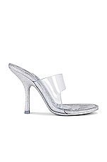 Product image of Alexander Wang Nudie 105 Glitter Sandal. Click to view full details