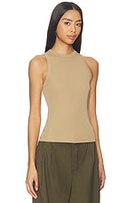Jersey High Neck Tank - thumbnail 4