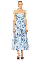 Lola Corset Midi Dress - thumbnail 4