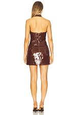 Nevelle Sequin Halter Dress - thumbnail 5