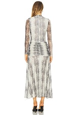Lea Printed Mesh Dress - thumbnail 6