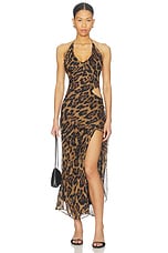 Cyrel Printed Maxi Dress - thumbnail 4