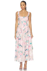 Cartia Printed Midi Dress - thumbnail 4
