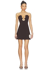 Venya Hourglass Mini Dress - thumbnail 4