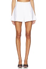 Helenia Pleated Linen Skort - thumbnail 4