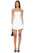 Helenia Pleated Linen Skort - thumbnail 8