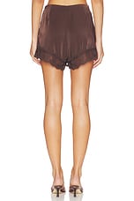 Bonita Satin Lace Trim Short - thumbnail 7