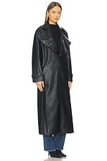 Reilia Faux Leather Coat - thumbnail 6