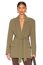 Belted Blazer