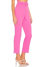 Bardot Therese Buckle Pant in Pink Pop | REVOLVE