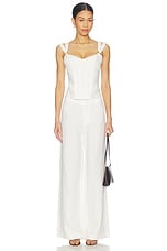 Serafina Linen Mid Rise Pant - thumbnail 8