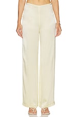 Devin Mid Rise Satin Pant - thumbnail 3