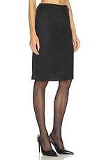 Phenix Faux Suede Skirt - thumbnail 5