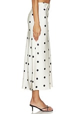 Pheobe Satin Midi Skirt - thumbnail 6