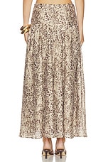 Hildie High Waisted Midi Skirt - thumbnail 7