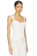 Serafina Linen Corset Top - thumbnail 5