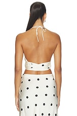 Pheobe Satin Halter Tie Top - thumbnail 7
