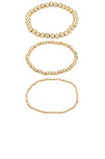 Product image of BaubleBar Pisa Bracelet Set of 3. Click to view full details