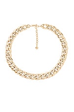Product image of BaubleBar Michaela Curb Chain Necklace. Click to view full details
