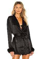 Product image of BB Dakota by Steve Madden Feather Wrap Top. Click to view full details