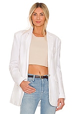 Product image of Steve Madden Linen On The Edge Blazer. Click to view full details