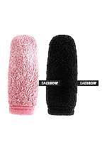 BAEBROW Reusable Mini Swipers in Pink & Black