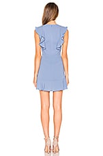 Bcbgmaxazria Women's Tyrah Ruffled Mini Party Dress White Size 4