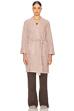 Barefoot Dreams CozyChic Solid Knee Length Robe Barefoot Dreams Women's CozyChic Solid Robe - Luxury Lounge Robe Knee Length Spa Robe