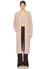 CozyChic Luxe High Slit Cardigan