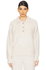 CozyChic Button Pullover