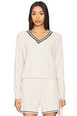 CozyChic Light Pointelle Pullover