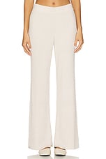 CozyChic Ultra Lite Lurex Rib Wide Leg Pant - thumbnail 4