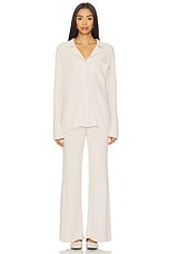 CozyChic Ultra Lite Lurex Rib Wide Leg Pant - thumbnail 8