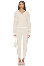 Cozy Chic Ultra Lite Color Block Jogger - thumbnail 8