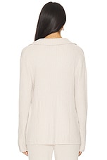 CozyChic Ultra Lite Lurex Rib Button Front Shirt - thumbnail 5
