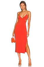 Bec + Bridge Ella Midi Dress in Flame REVOLVE