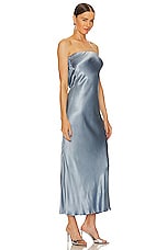 Moondance Strapless Dress - Blue