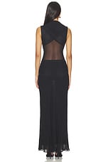 Cassis Knot Maxi Dress - thumbnail 6