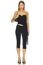 Amiah Drape Top - thumbnail 4