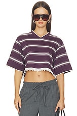 Luisa Cropped Jersey - thumbnail 4