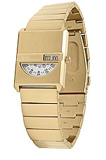 Breda Pulse Tandem Watch in Gold | REVOLVE