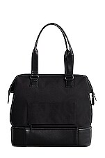 BEIS The Mini Weekend Bag in Black | REVOLVE