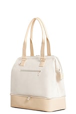 BEIS The Mini Weekend Bag in Beige | REVOLVE