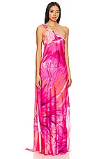 Abira One Shoulder Maxi Dress - thumbnail 5