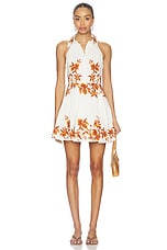 Short Dress With Buckle Belt - thumbnail 5