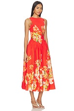 Boat Neck Midi Dress - thumbnail 5