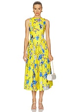 Boat Neck Midi Dress - thumbnail 4