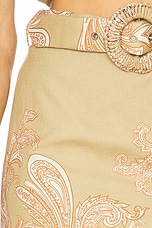 Mini Skirt With Buckle Belt - thumbnail 9