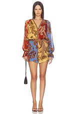 Romper With Tie Belt - thumbnail 4