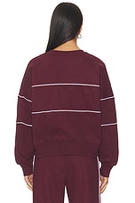 Luxe Fleece Piper Oversized Sweatshirt - thumbnail 6